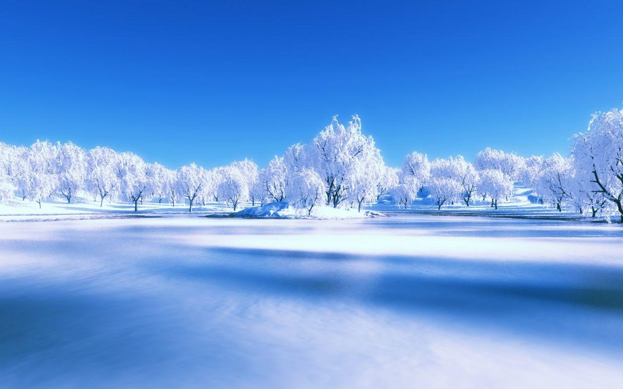 1280x800 Winter PC Wallpaper Scenes .