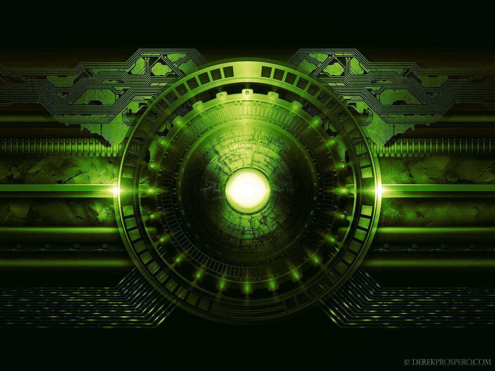 1600x1200 Green Technology Wallpaper
