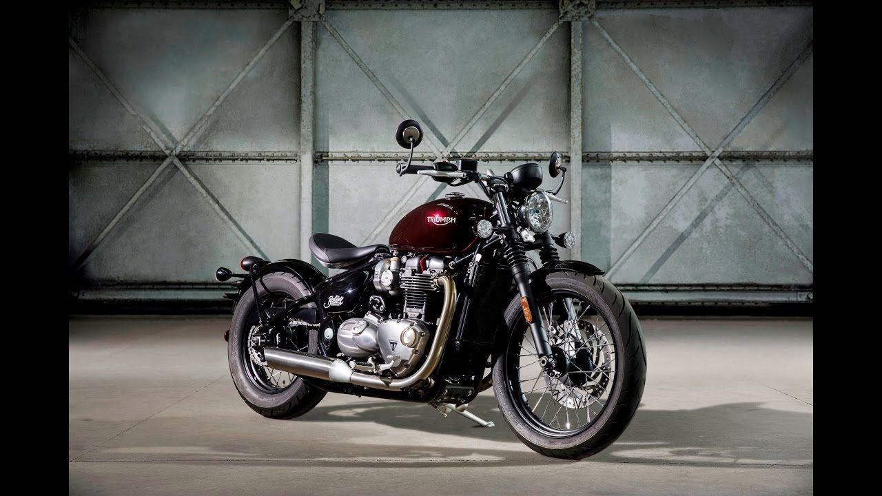 1280x720 ✅ 【HD】Triumph Bonneville Bobber Bike HD Wallpaper