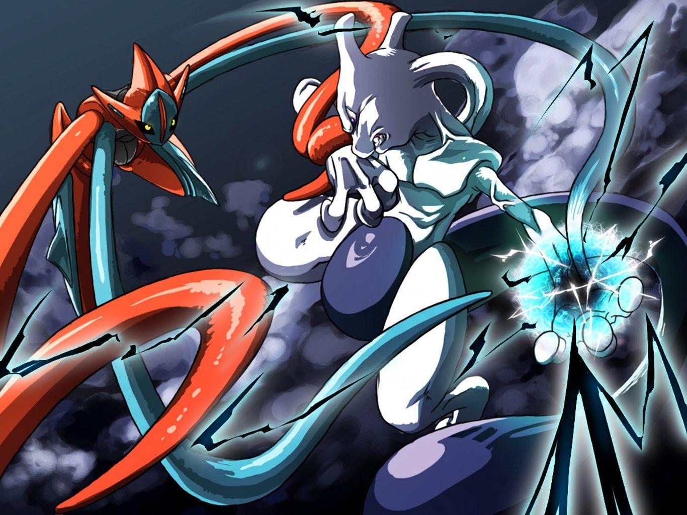 1366x1025 Mewtwo (Pokémon) HD Wallpaper