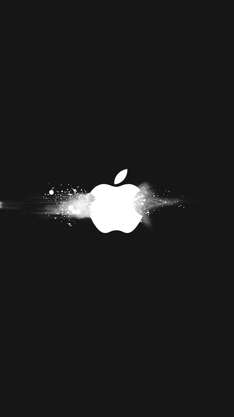 750x1334 iPhone 8 Apple Logo