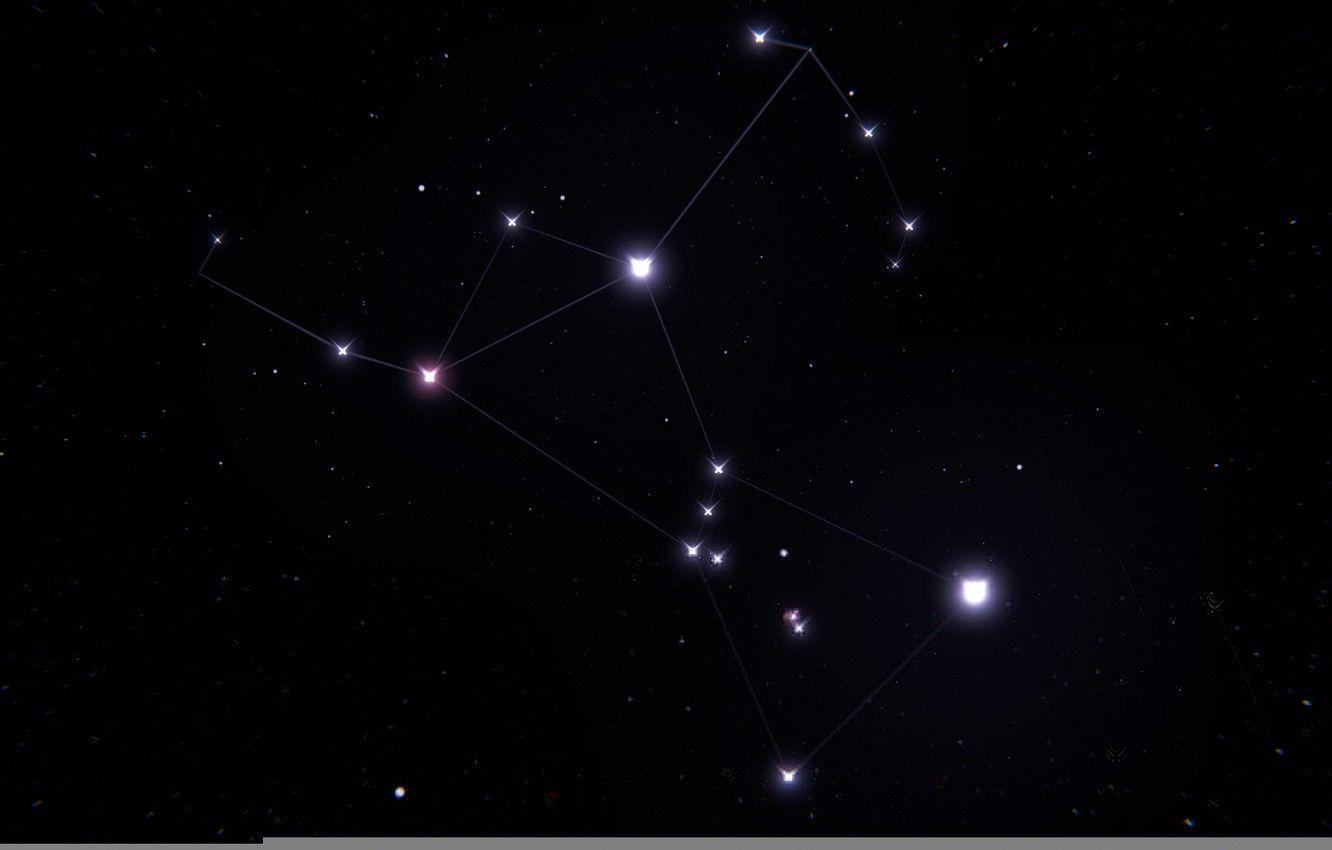 1332x850 Wallpaper space, stars, constellation .