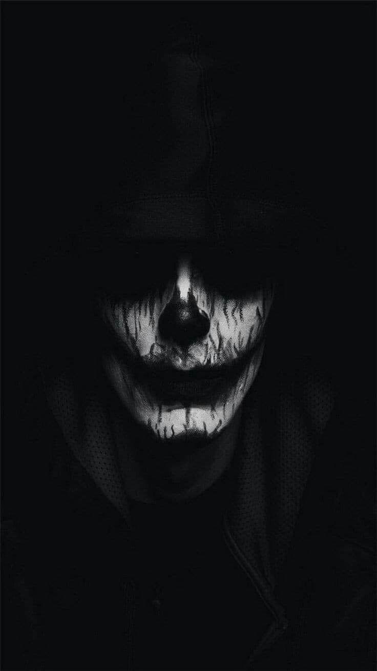 Black Scary Wallpapers - Top Free Black Scary Backgrounds - WallpaperAccess