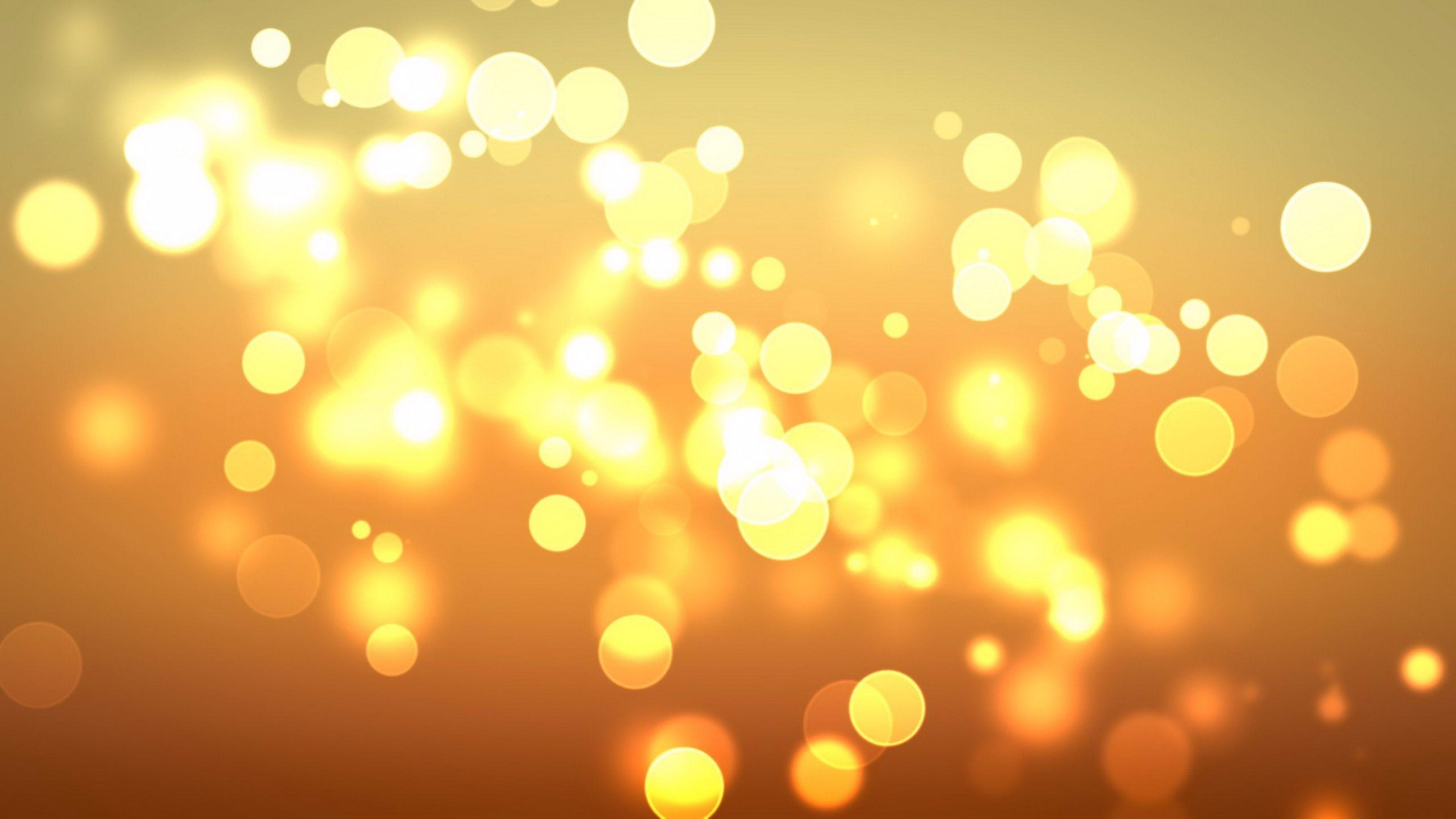 3840x2160 Bokeh Orange Blurry Free Wallpaper .itl.cat