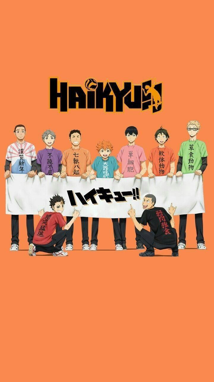 720x1280 Haikyuu karasuno, Haikyuu anime,