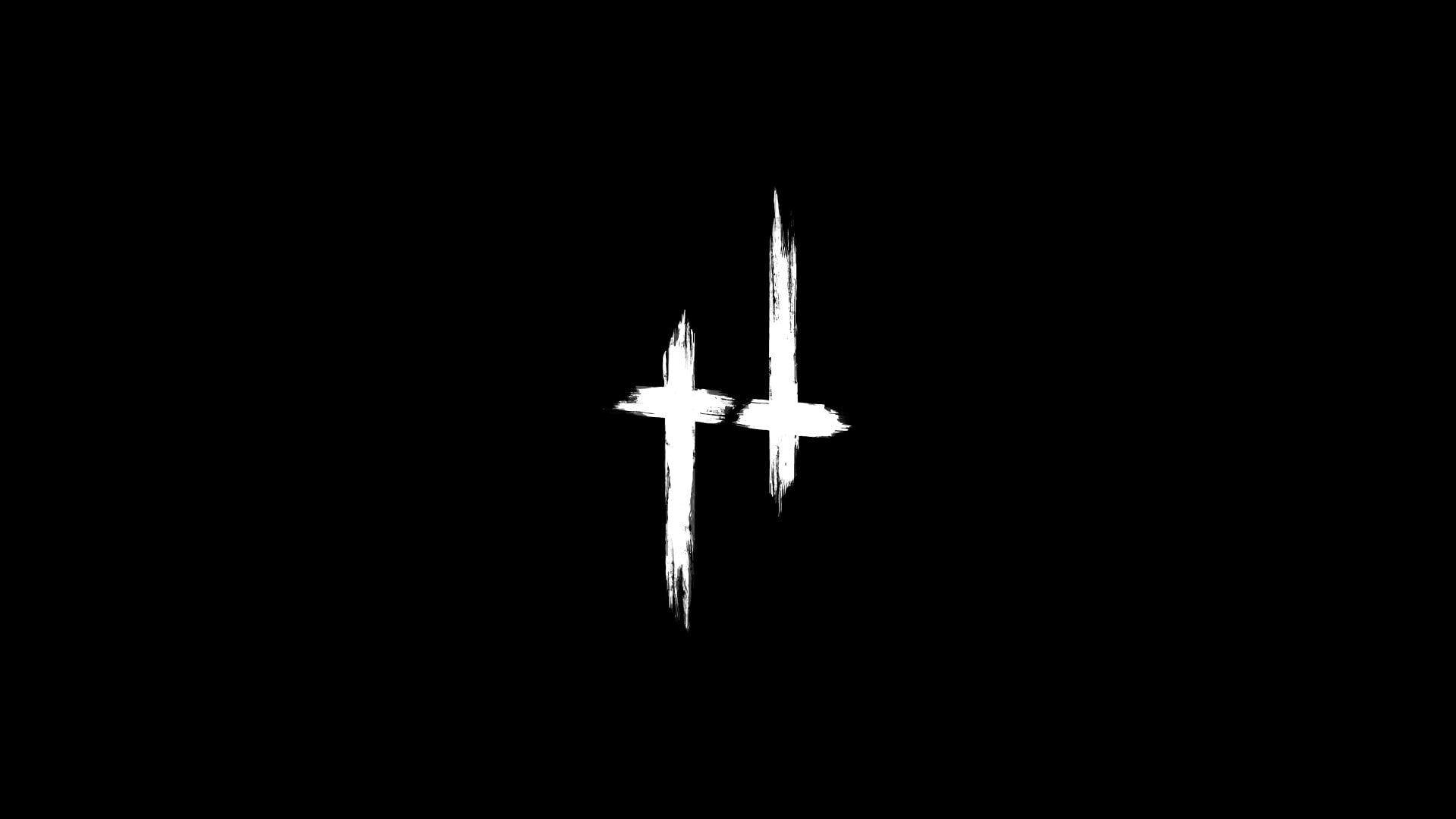 1920x1080 black background #cross Hunt Showdown Simple Background video games P # wallpaper #hdwallpaper #desktop. Simple background, Black background, HD wallpaper
