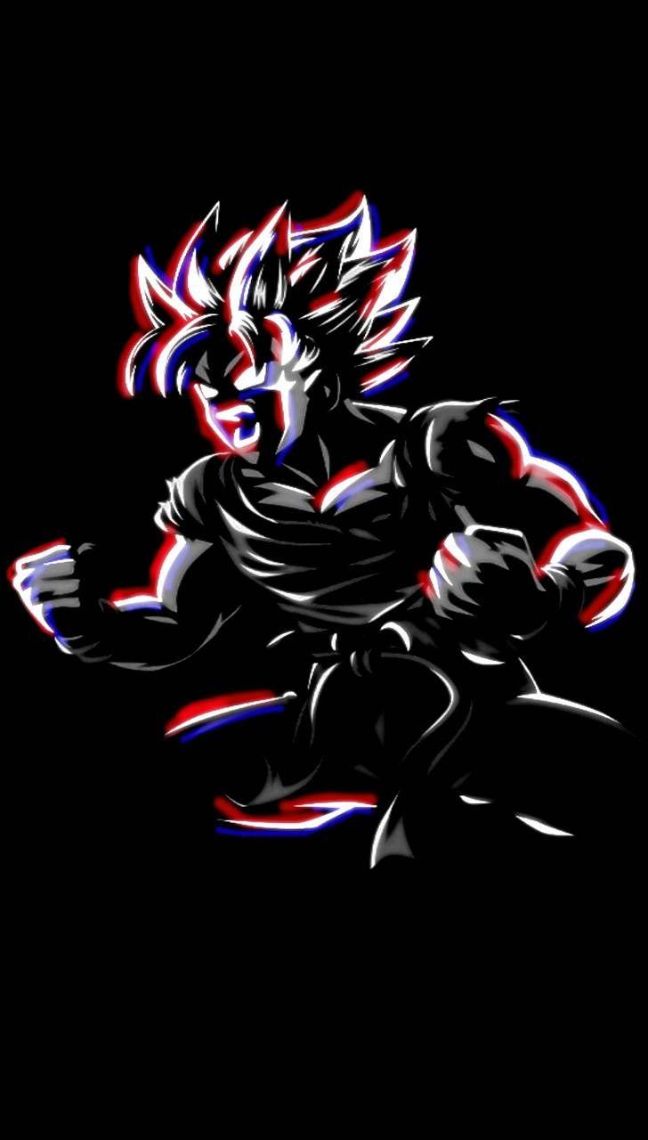 Neon Goku Wallpapers - Top Free Neon Goku Backgrounds - WallpaperAccess