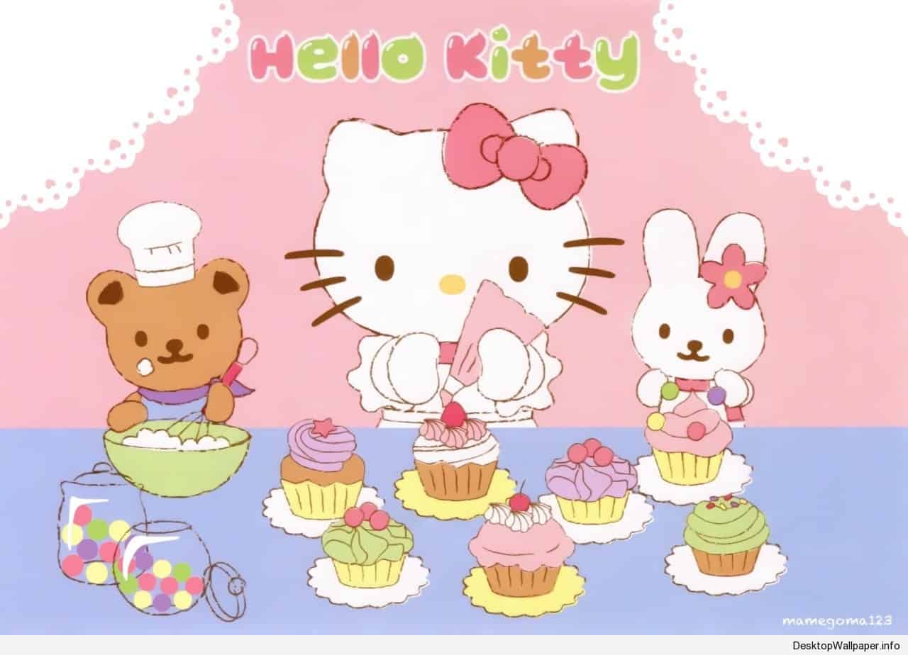 1280x924 hello kitty new year wallpaper
