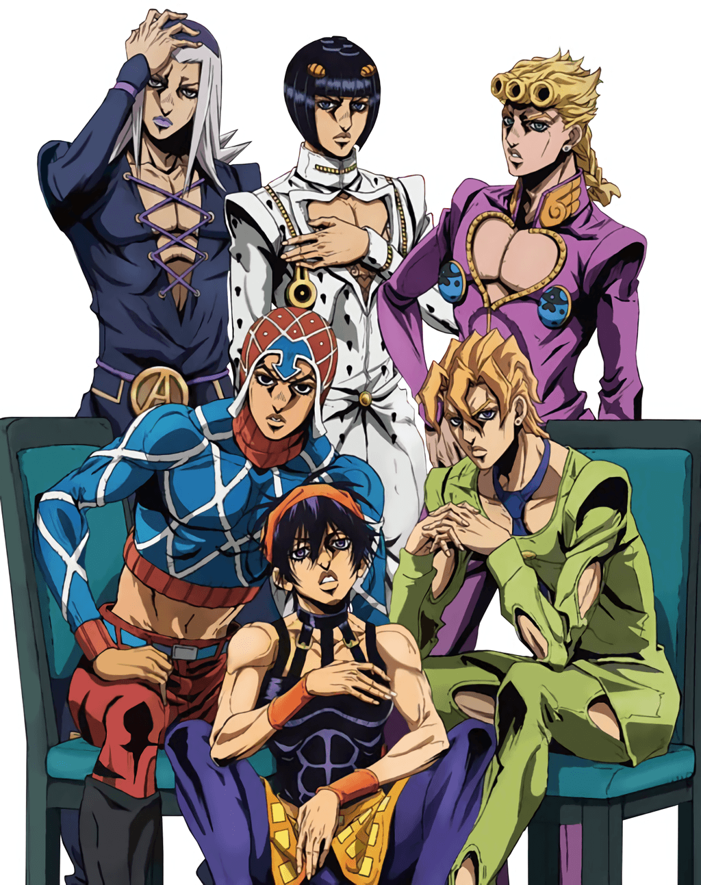 1024x1293 JoJo's Bizarre Adventure: Golden Wind .