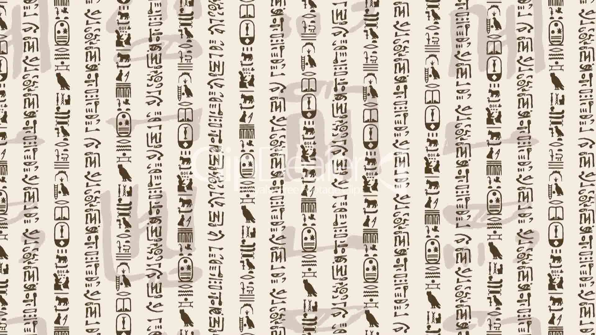 Egyptian Hieroglyphs Vector Seamless Pattern African Ethnic Bl Stock  Vector  Illustration of pattern ancient 114595886