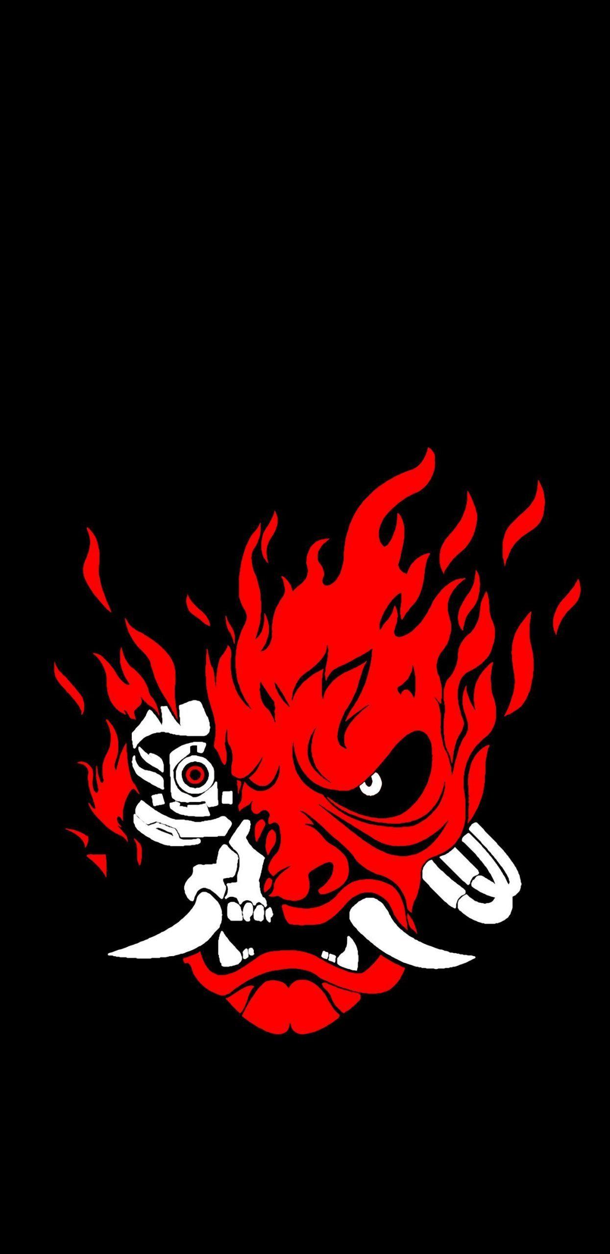 1245x2560 Cyberpunk 2077 Samurai Wallpaper .