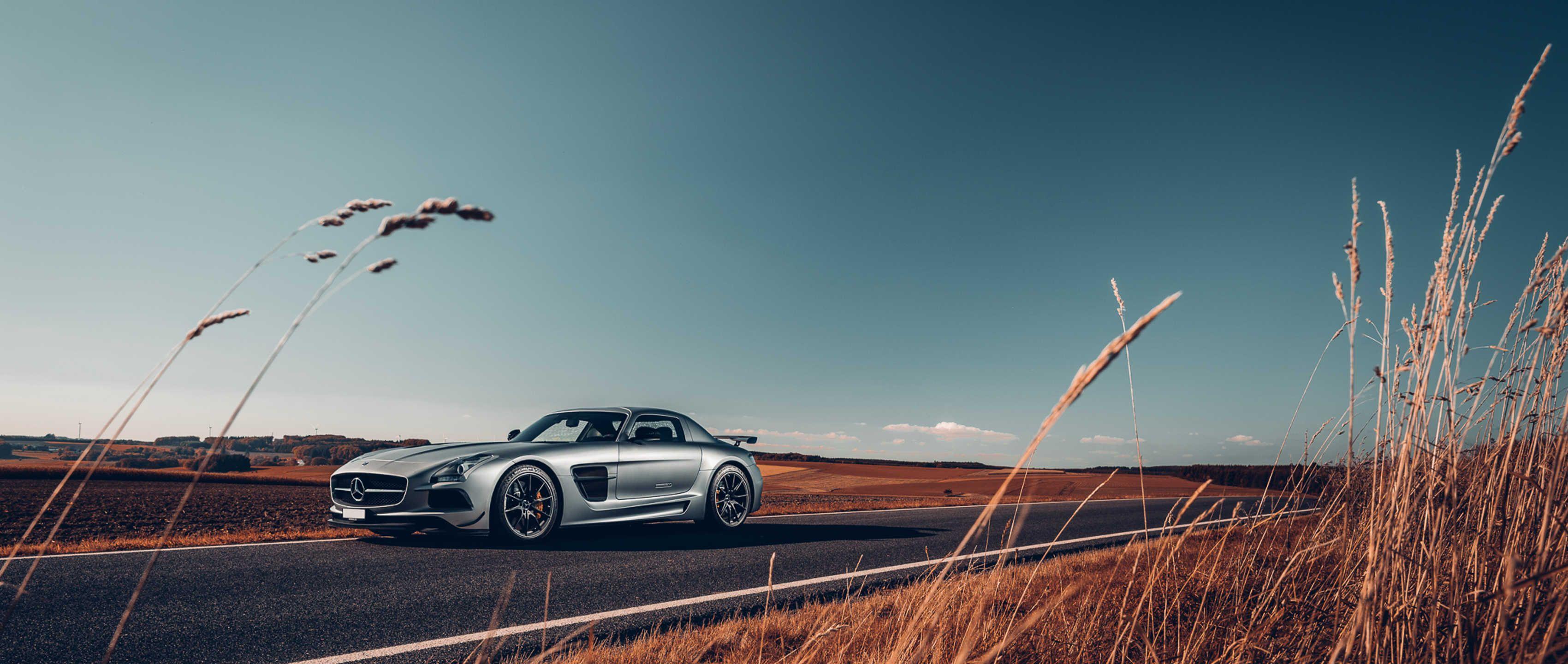 3400x1440 Mercedes Benz SLS AMG Black Series .mercedes