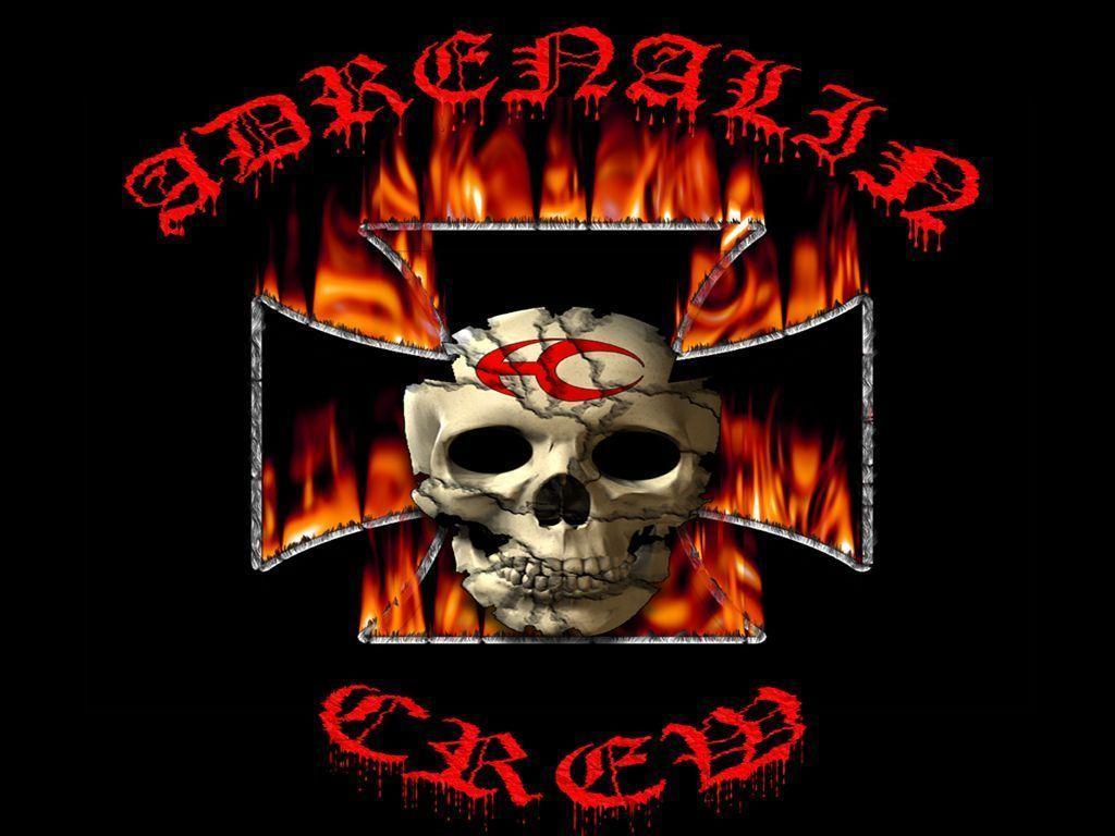 1024x768 Free Skull Wallpaper