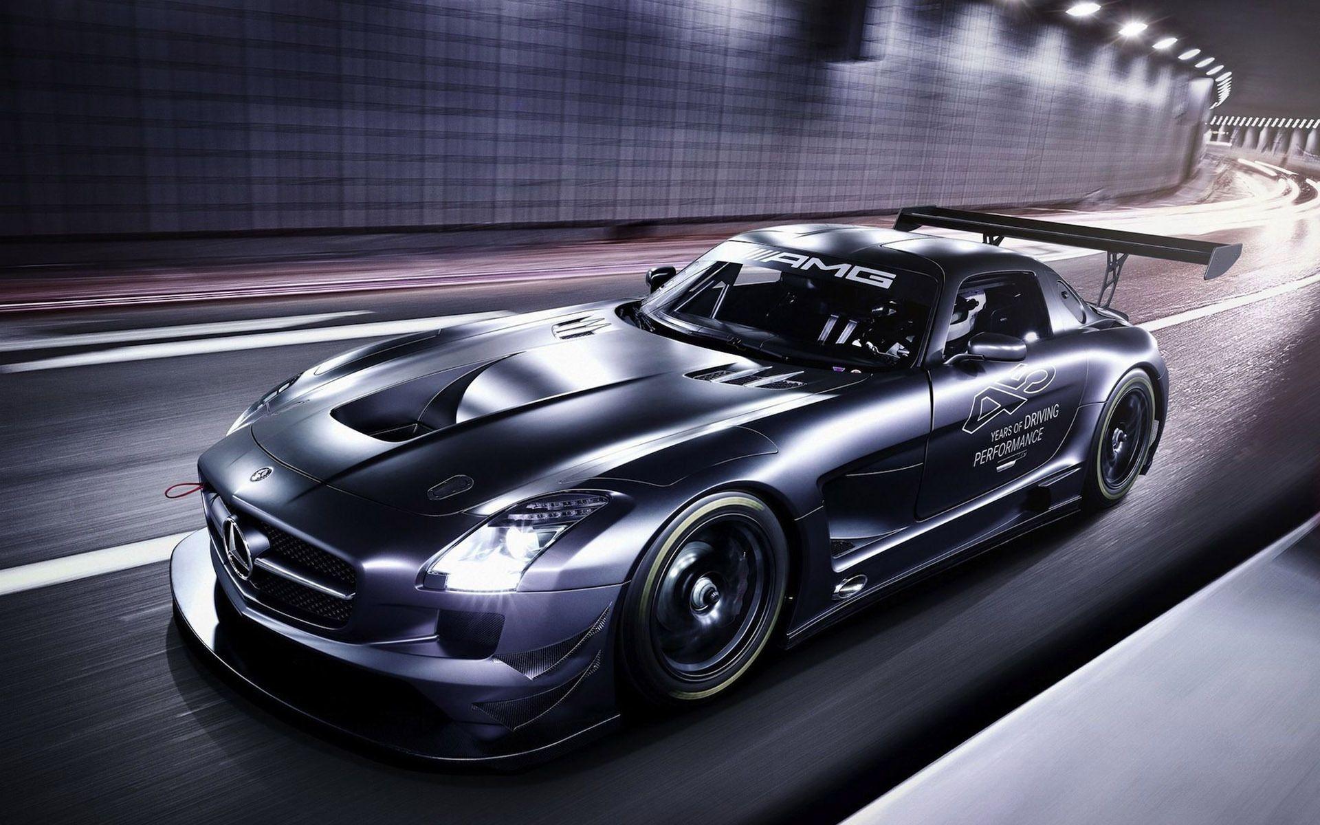 1920x1200 Mercedes Benz SLS AMG Wallpaper .