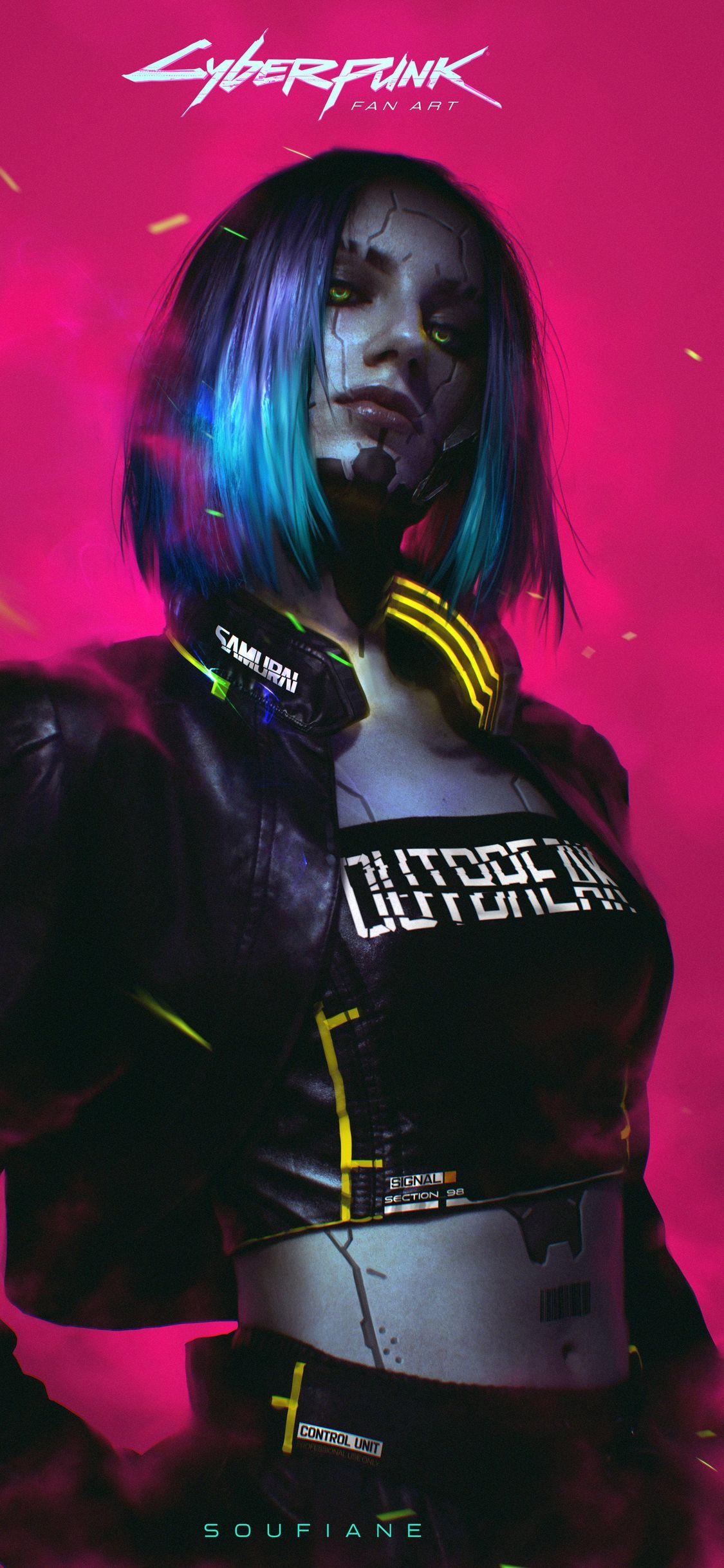 1125x2436 Cyberpunk 2077 4k Artwork .