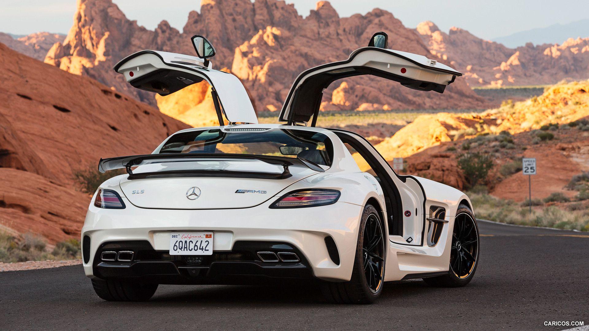 1920x1080 Mercedes Benz SLS AMG Coupe Black .