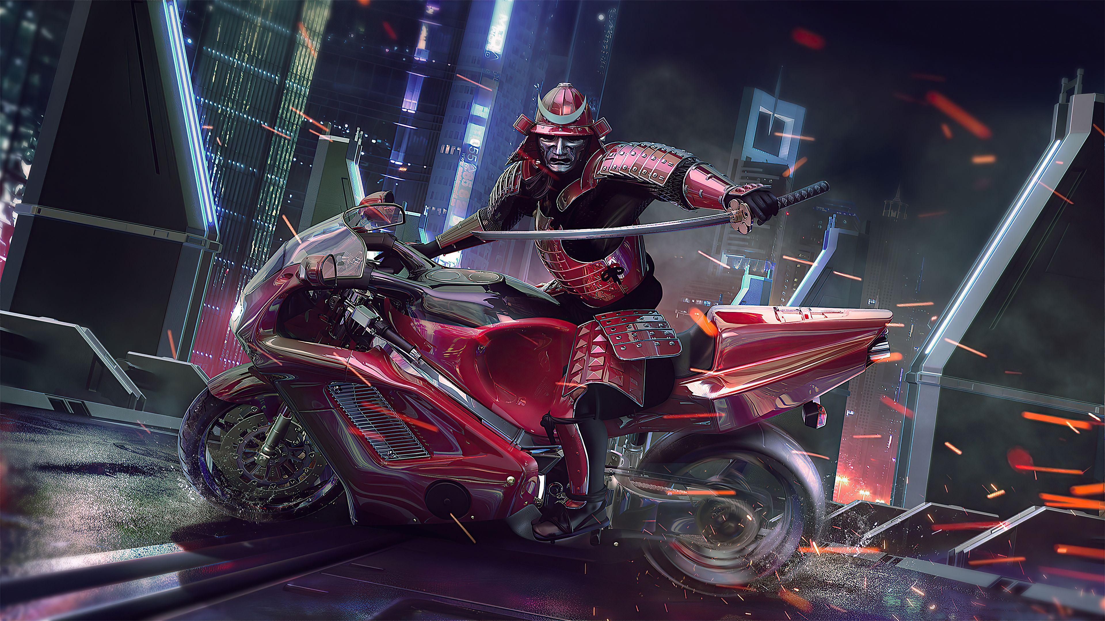 3840x2160 Samurai HD Wallpaper & Backgrounduhdwallpaper.xyz