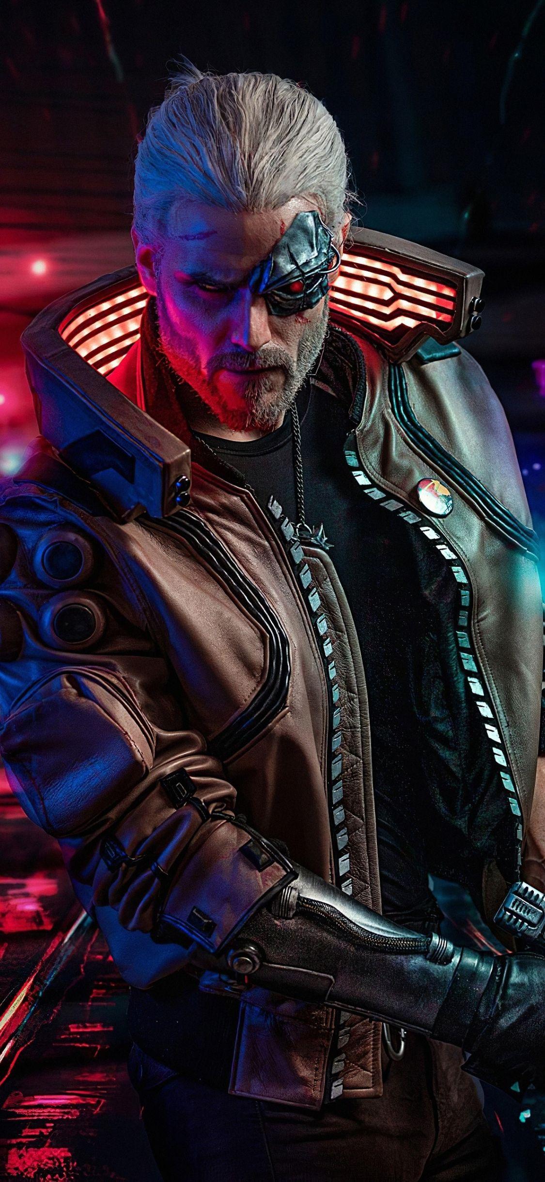 1125x2436 wallpaper cyberpunk 2077 .