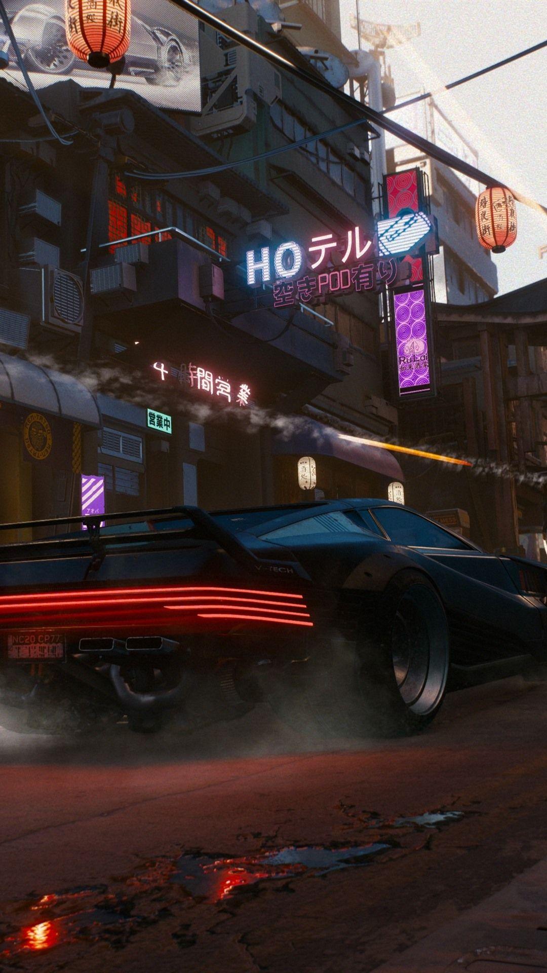 1080x1920 Cyber Punk 2077. IPhone Wallpaperiphone Wallpaper.pics