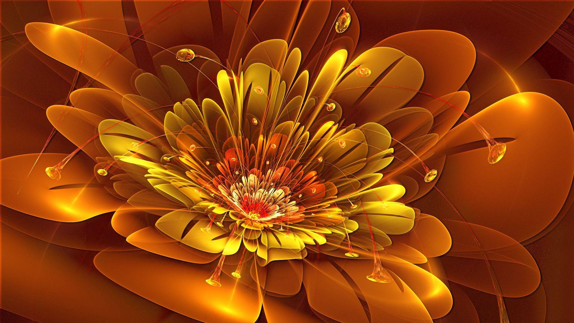 Abstract Flowers Desktop Wallpapers - Top Free Abstract Flowers Desktop ...