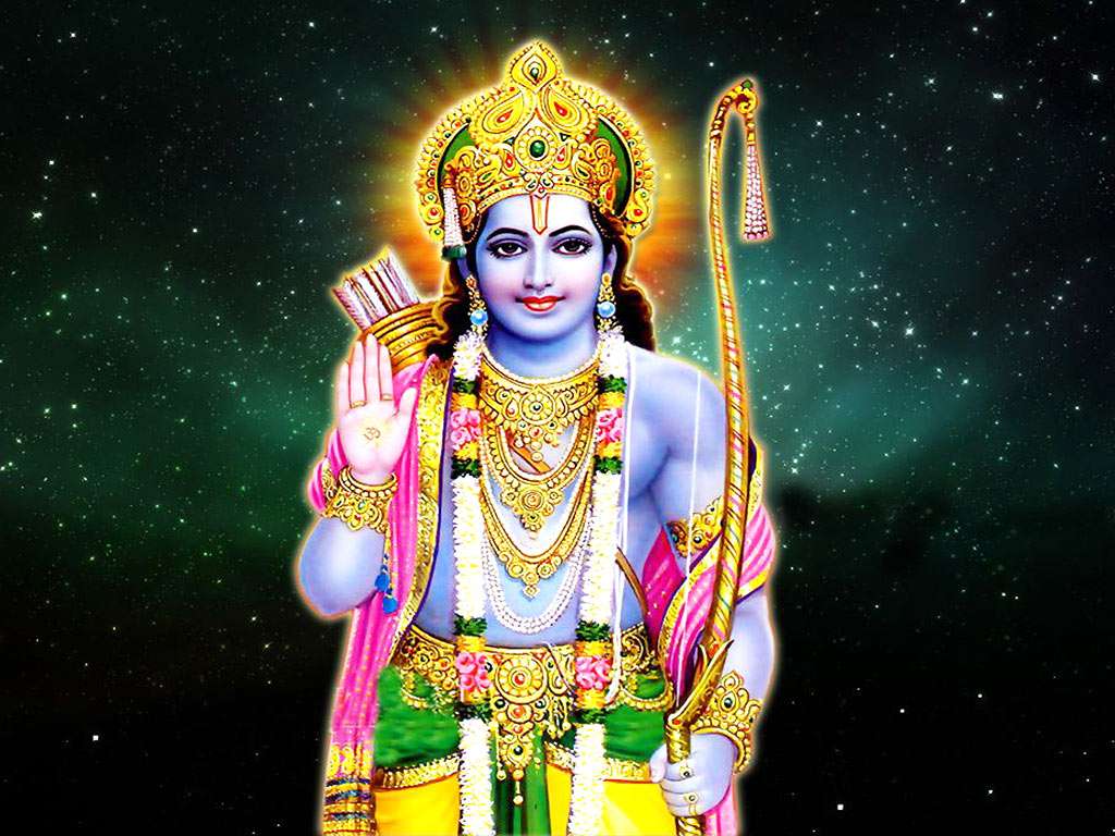 1024x768 Lord Rama Laxman Sita Hanuman HD .wallpaper