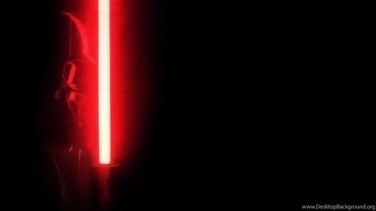 1280x720 Star Wars Darth Vader W Red Lightsaber .