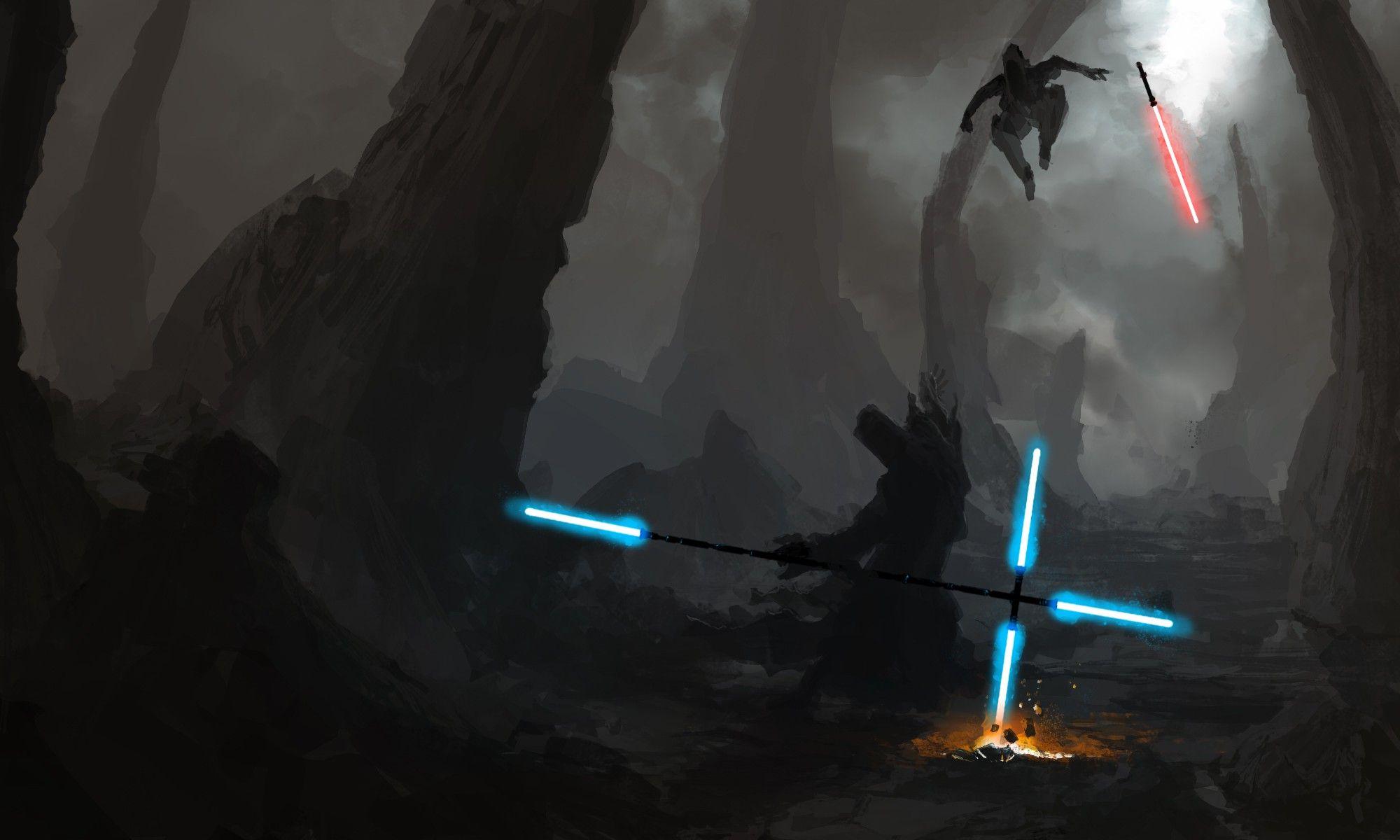 2000x1200 Star Wars, Lightsaber Wallpaper HD .