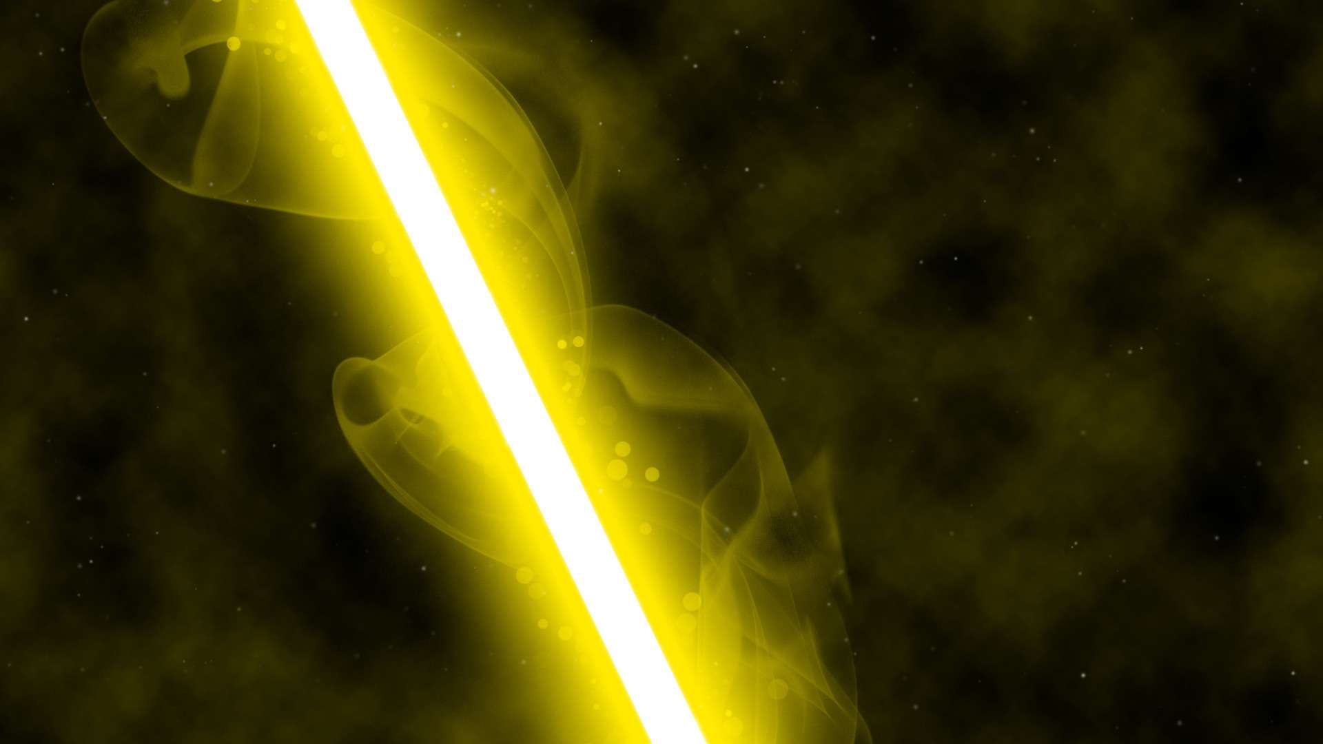 1920x1080 Star Wars Wallpaper Yellow Lightsaber