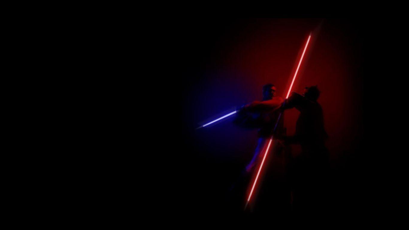 1366x768 Free download star wars light saber .