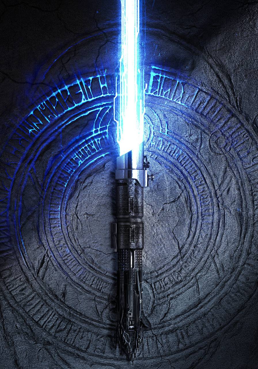 896x1280 Anakin lightsaber wallpaper by .