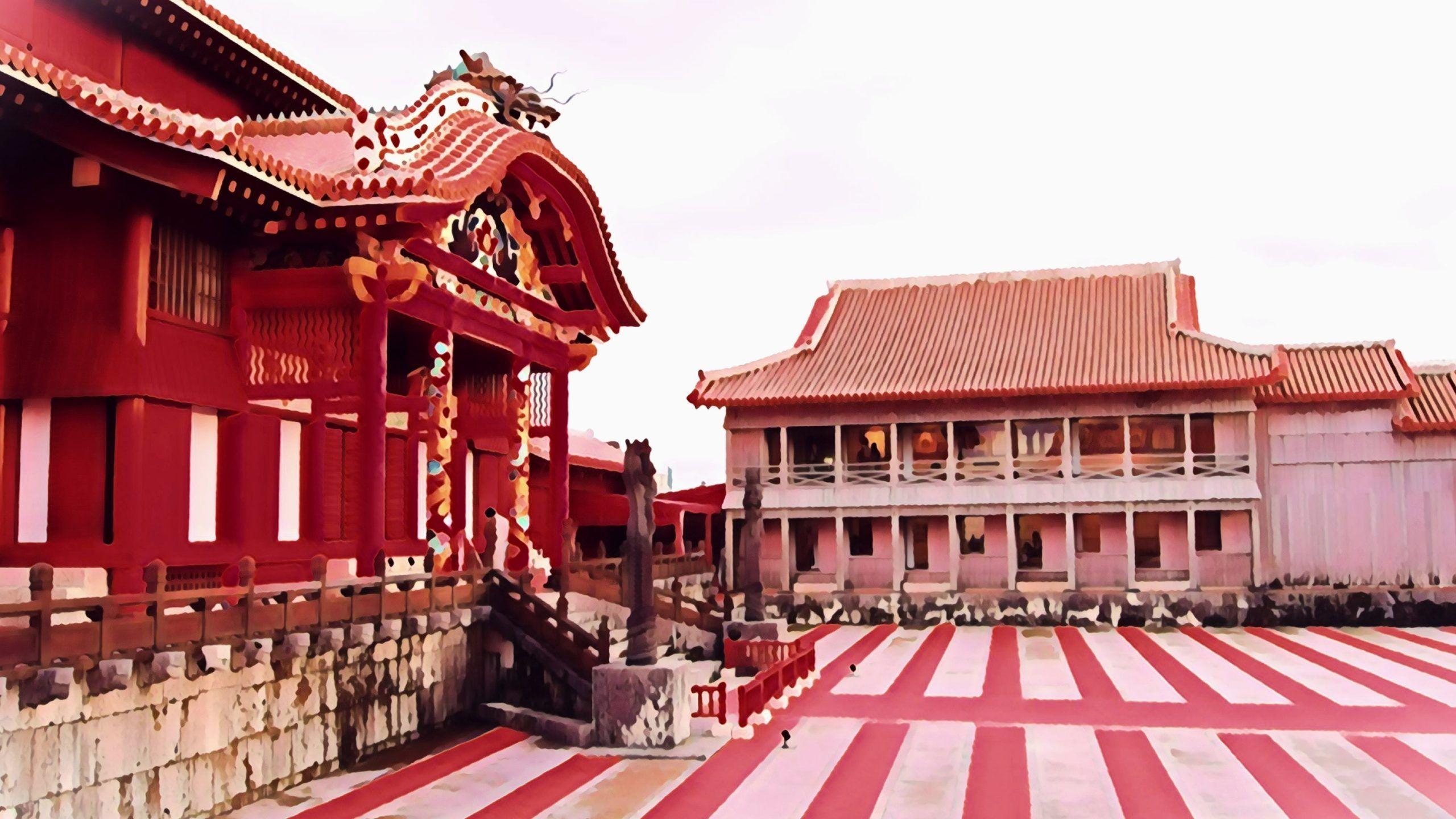 2560x1440 Shuri Castle - 首里城