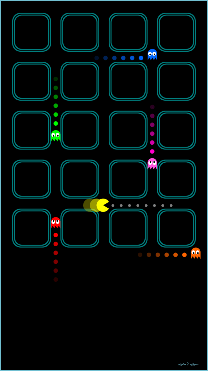 727x1293 Pacman iPhone 12 Wallpaper iPhone 12 Wallpaper, Apple Watch iPhone 7 Wallpaper