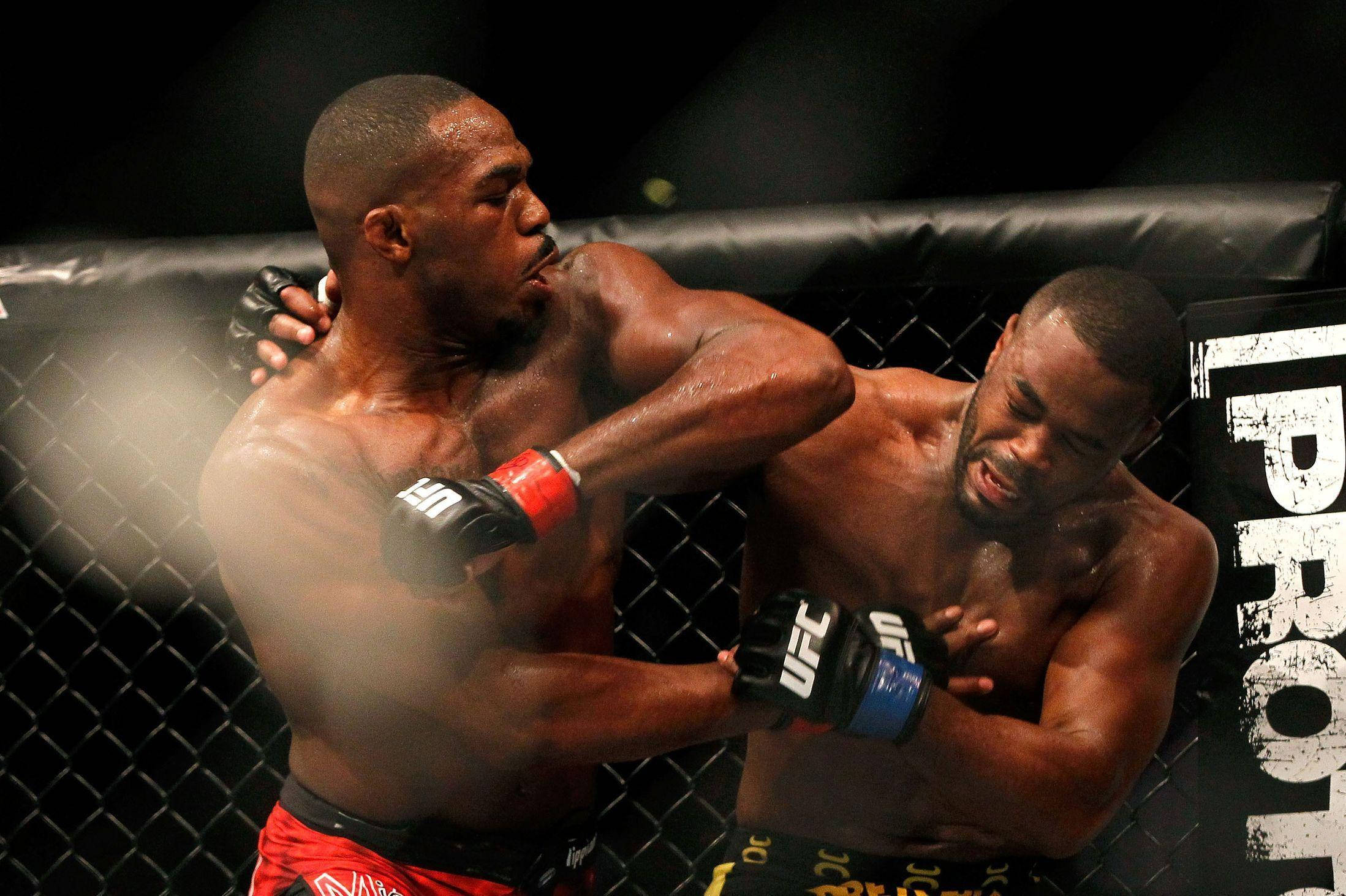2197x1463 Download Jon Jones In MMA Action Wallpaper