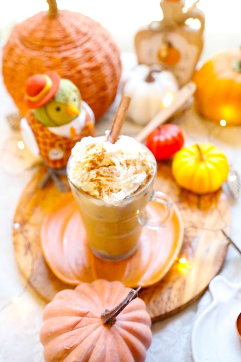 800x1200 Iced Pumpkin Spiced Latte. Starbucks Copycat Recipe