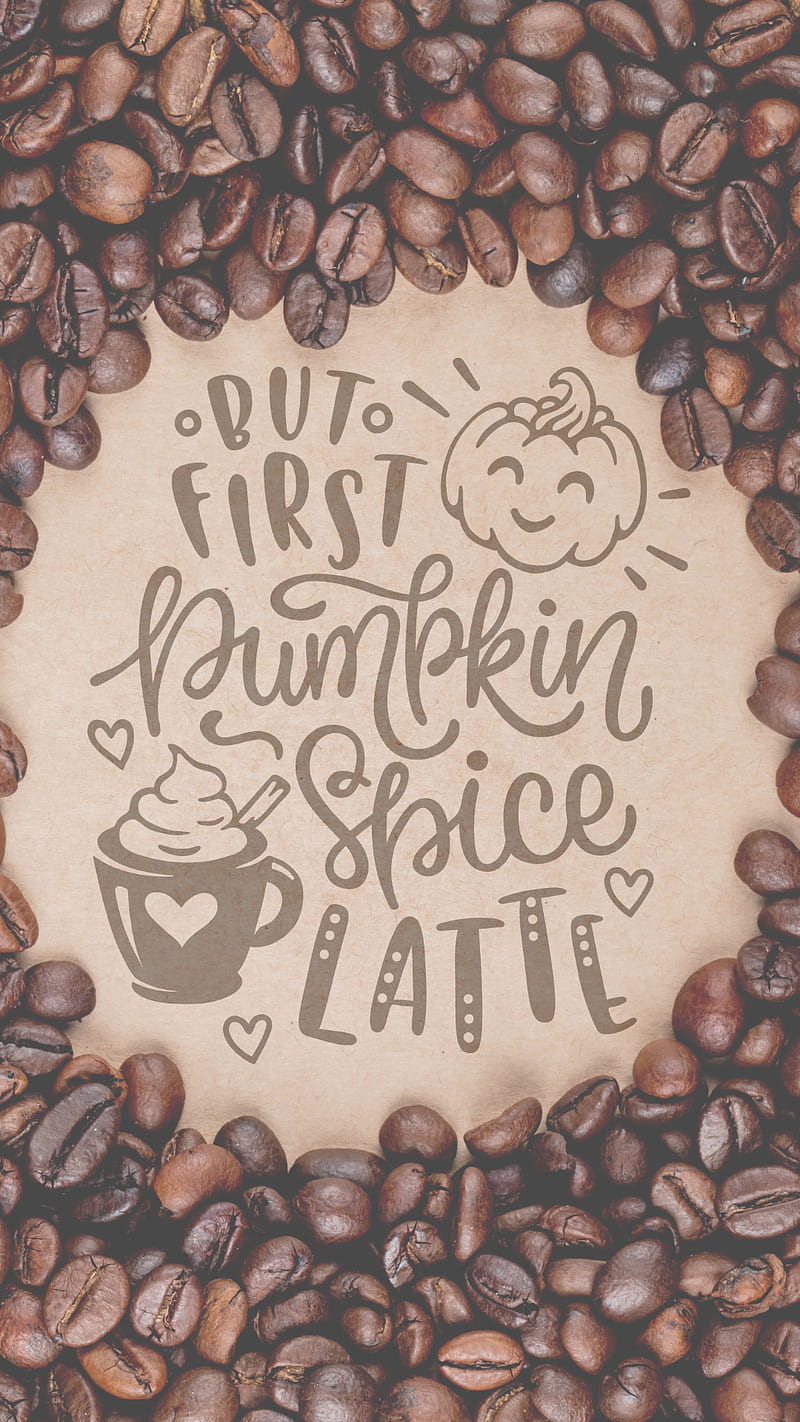 800x1422 HD pumpkin spice latte wallpaper