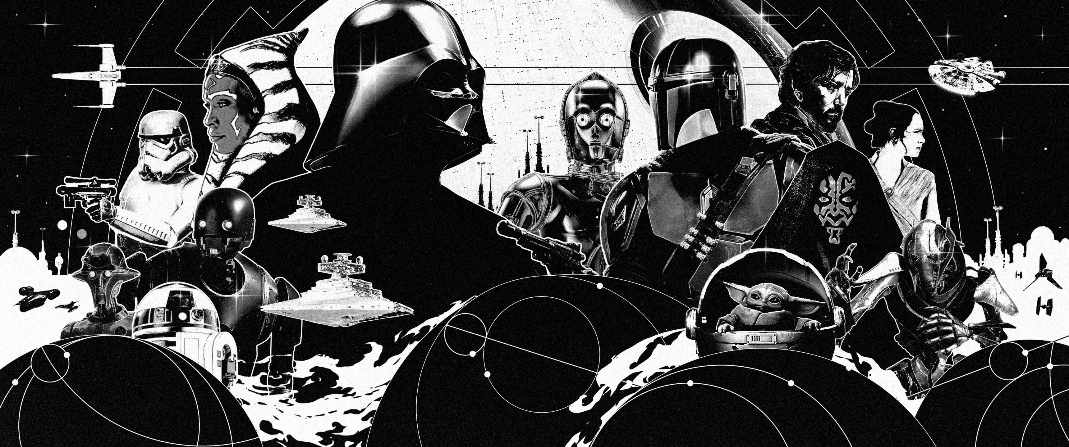 3440x1440 Star Wars Wallpaper 4K, May the 4th Be With You