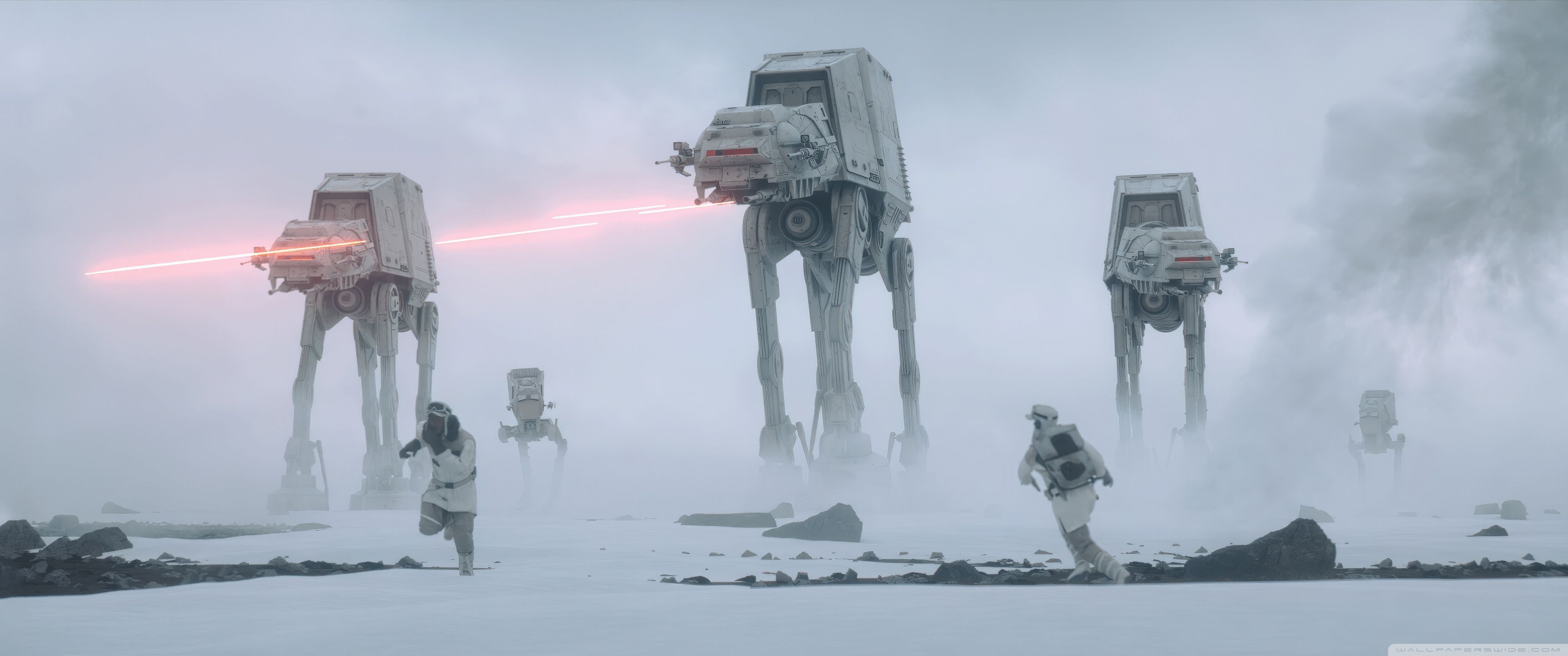 3440x1440 Star Wars Walkers 4K UHD Wallpaper for UltraHD Desktop and TV : Widescreen and UltraWide Display