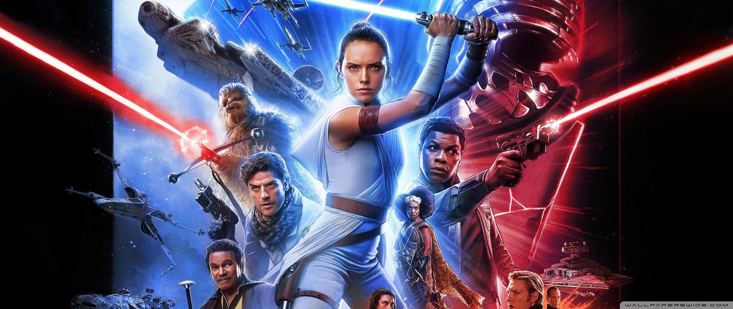 2560x1080 Star Wars The Rise of Skywalker 4K UHD Wallpaper for UltraHD Desktop and TV : Widescreen and UltraWide Display : Dual Monitor : Smartphone and Tablet Devices