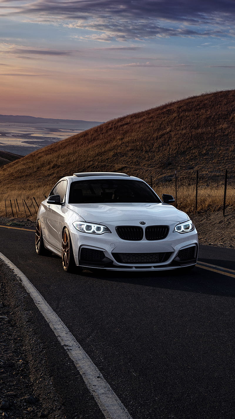 800x1423 BMW M235i, 2 series, car, coupe, vehicle, HD phone wallpaper