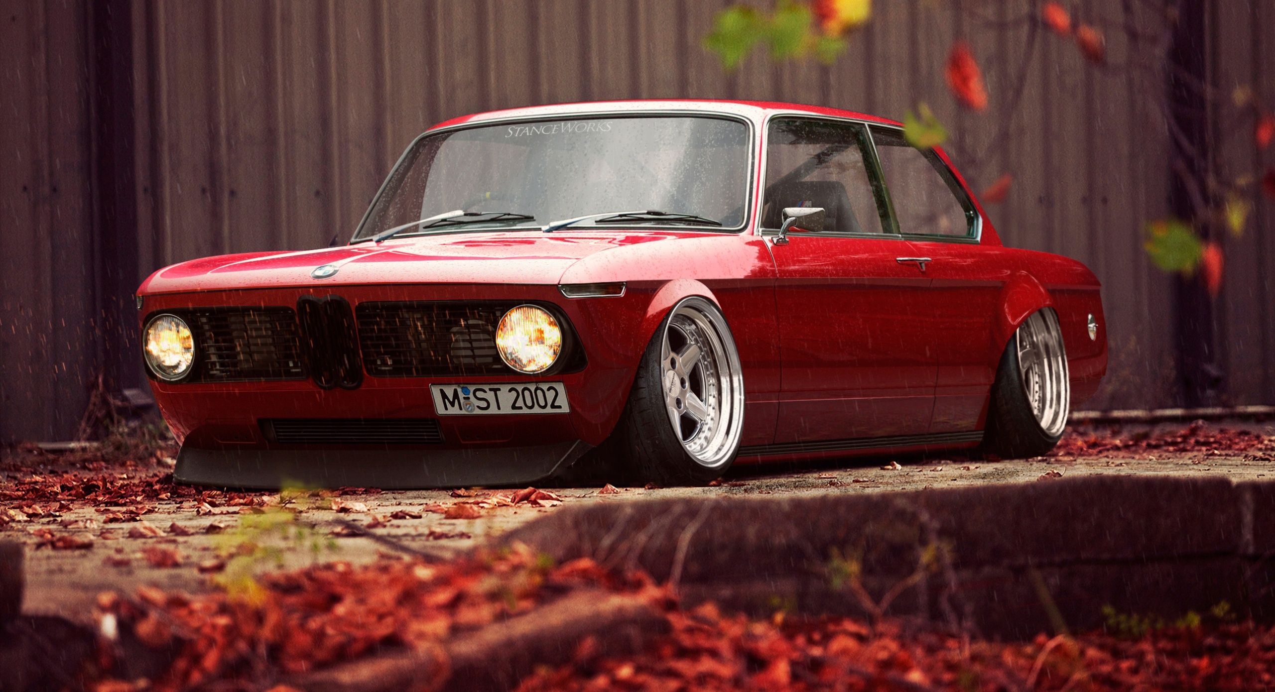 2560x1390 Wallpaper Rendering, Machine, Auto, MST M ST BMW, BMW 02 Series, MST 2002 For Mobile And Desktop, Section Bmw, Resolution 2560x1390