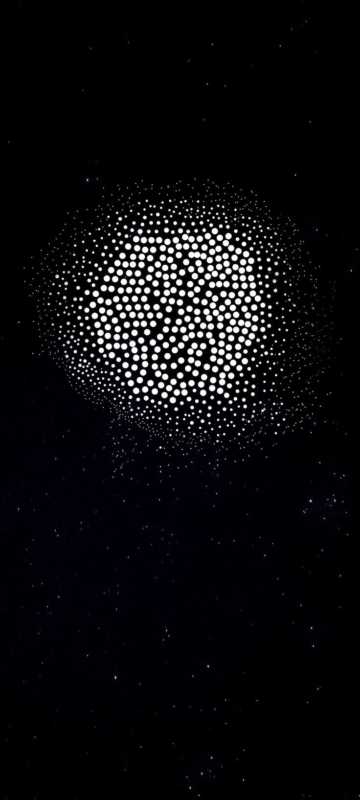 736x1635 Nothing phone (1) inspired lock screen wallpaper