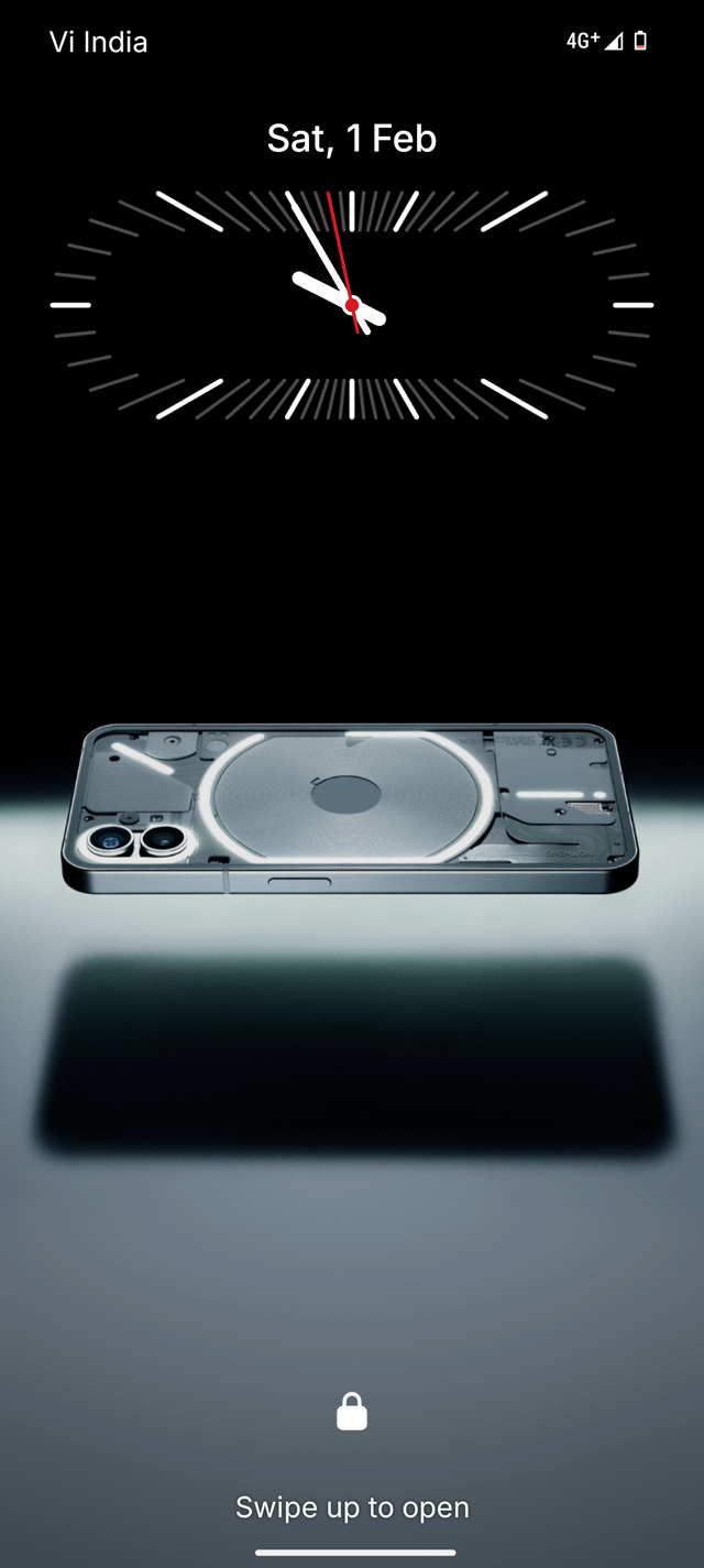 640x1424 My Custom Made Nothing Phone (1) Wallpaper