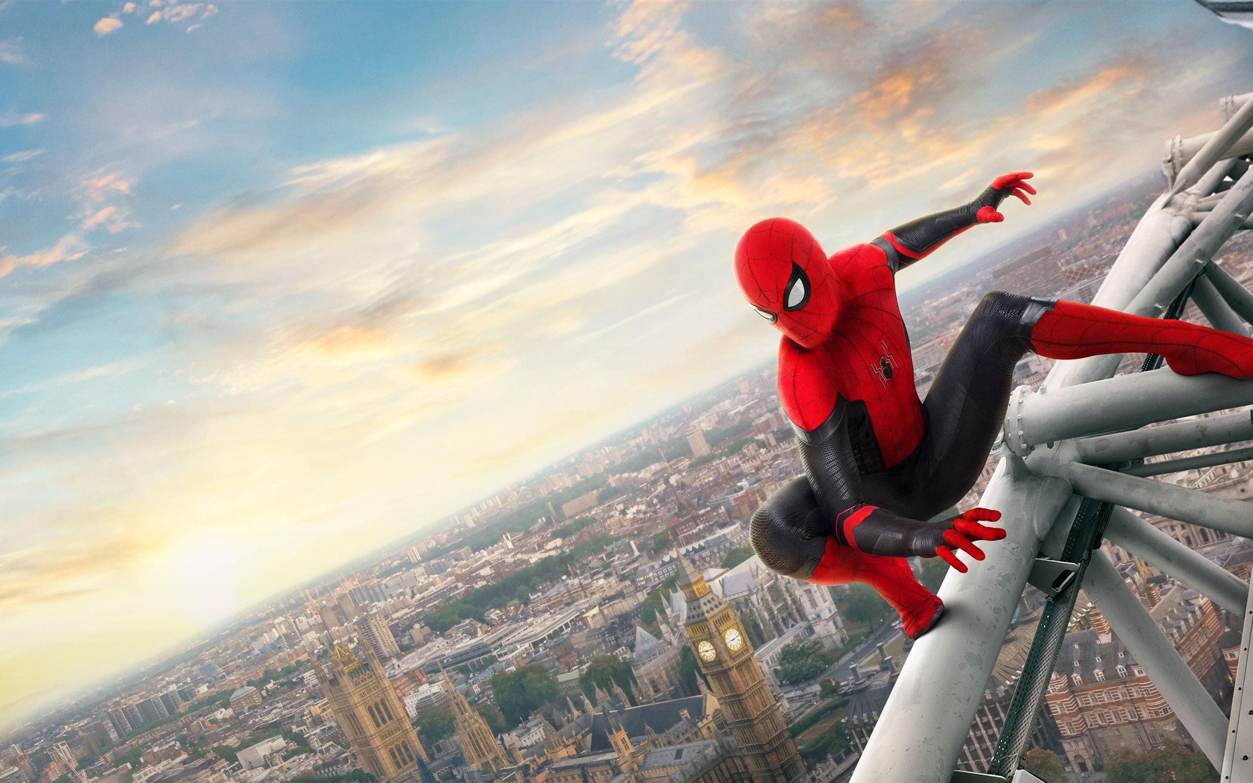 2560x1600 5k spider man far from home Mac Wallpaper Download