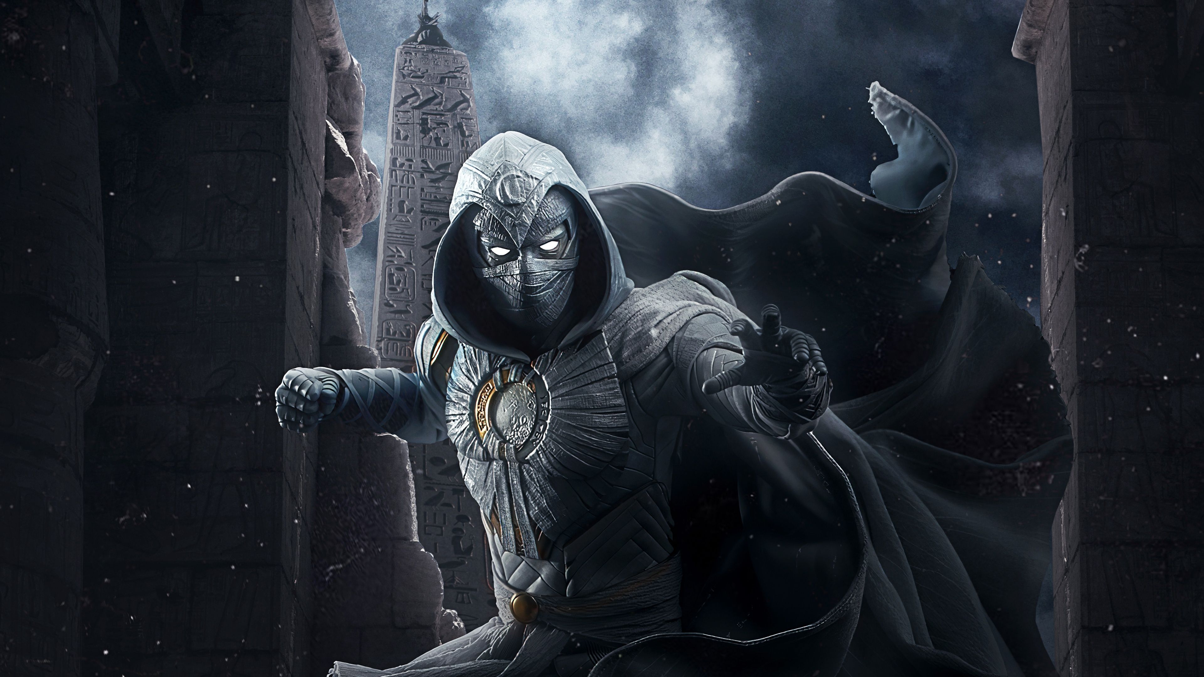 3840x2160 Moon Knight Wallpaper 4K, Poster, TV series, Marvel Comics