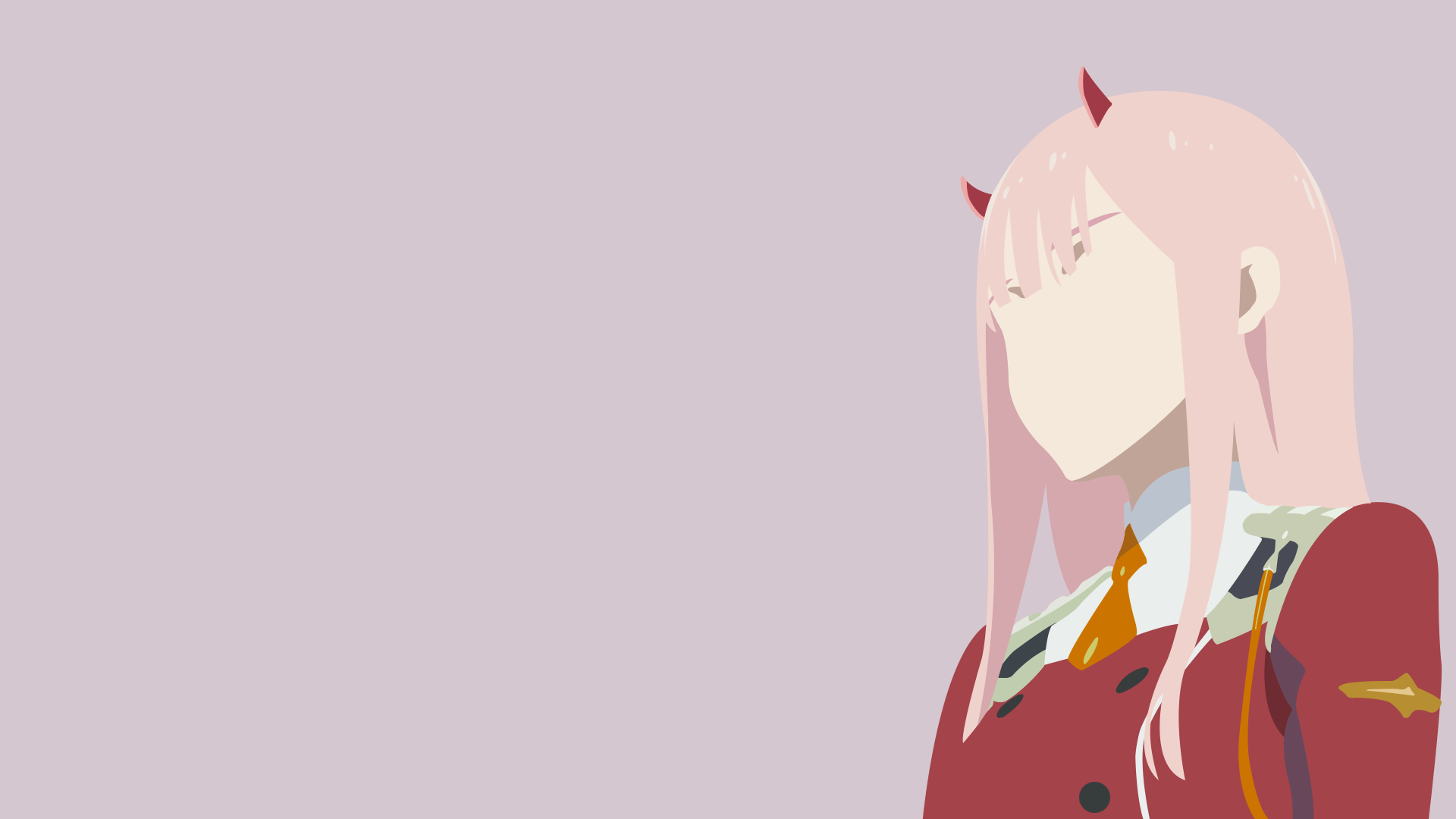 1920x1080 Zero Two from Darling in the FranXX Wallpaper for Dekstop