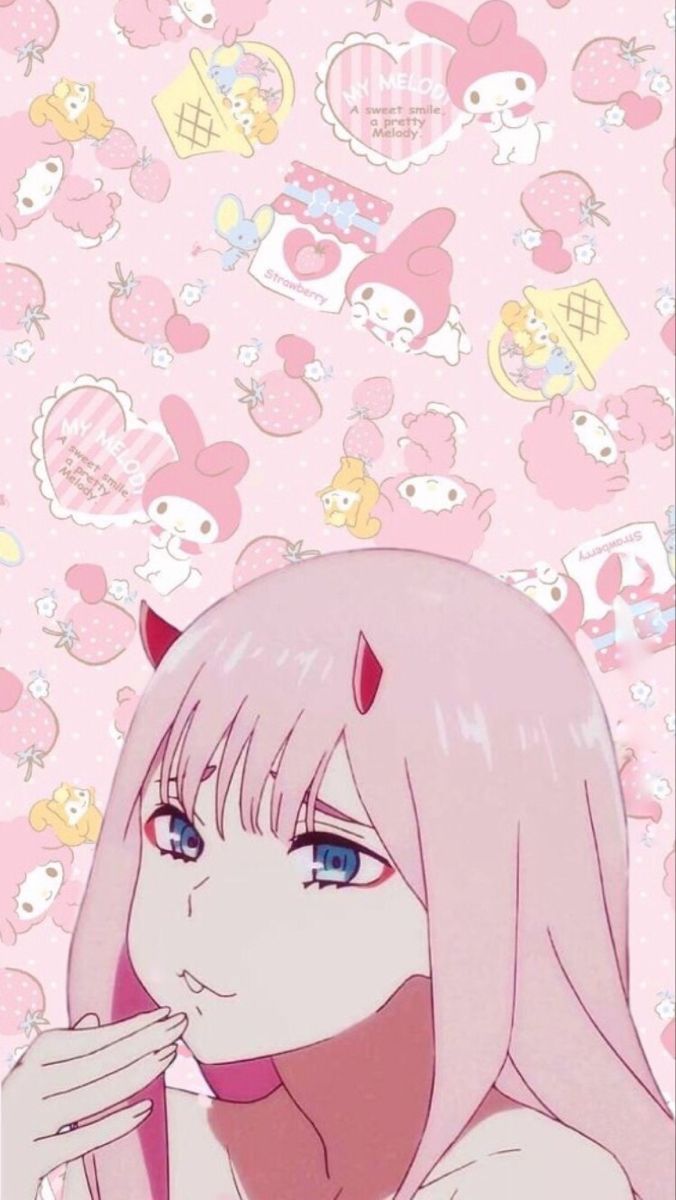 676x1200 zero two wallpaper <3