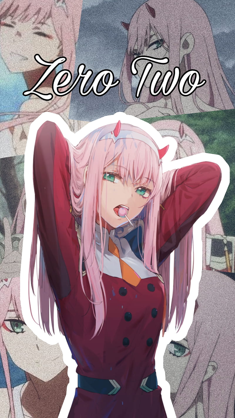 800x1422 Zero two, anime, best waifu, darling in the franxx, ditf, girl, zero two, HD phone wallpaper
