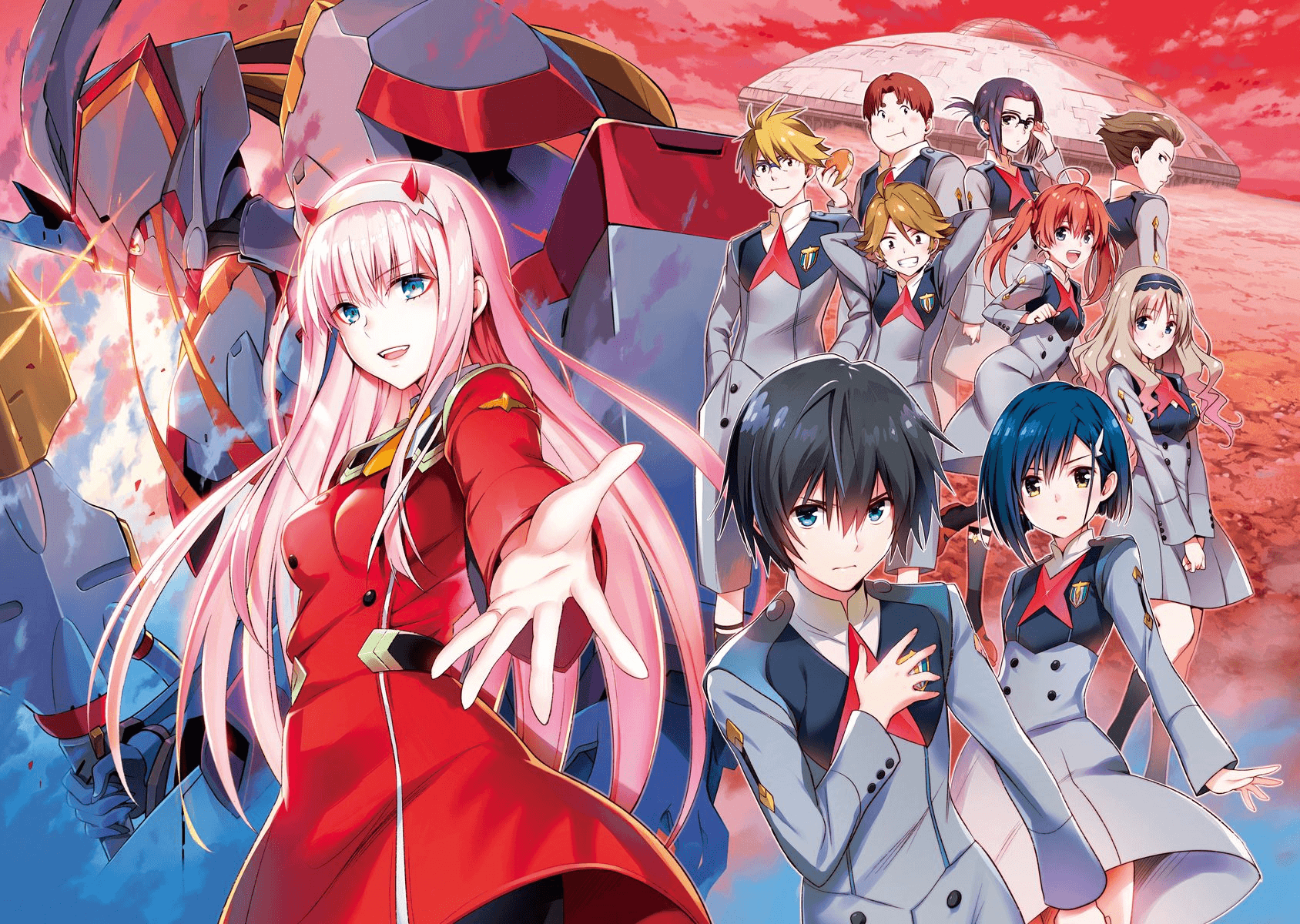 1688x1200 Darling In The Franxx Anime HD Wallpaper