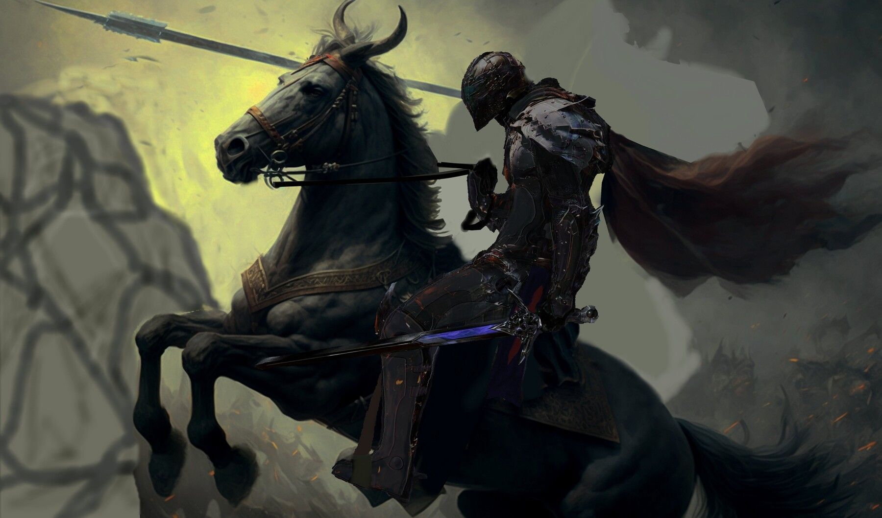 1800x1059 Knight- with Horse