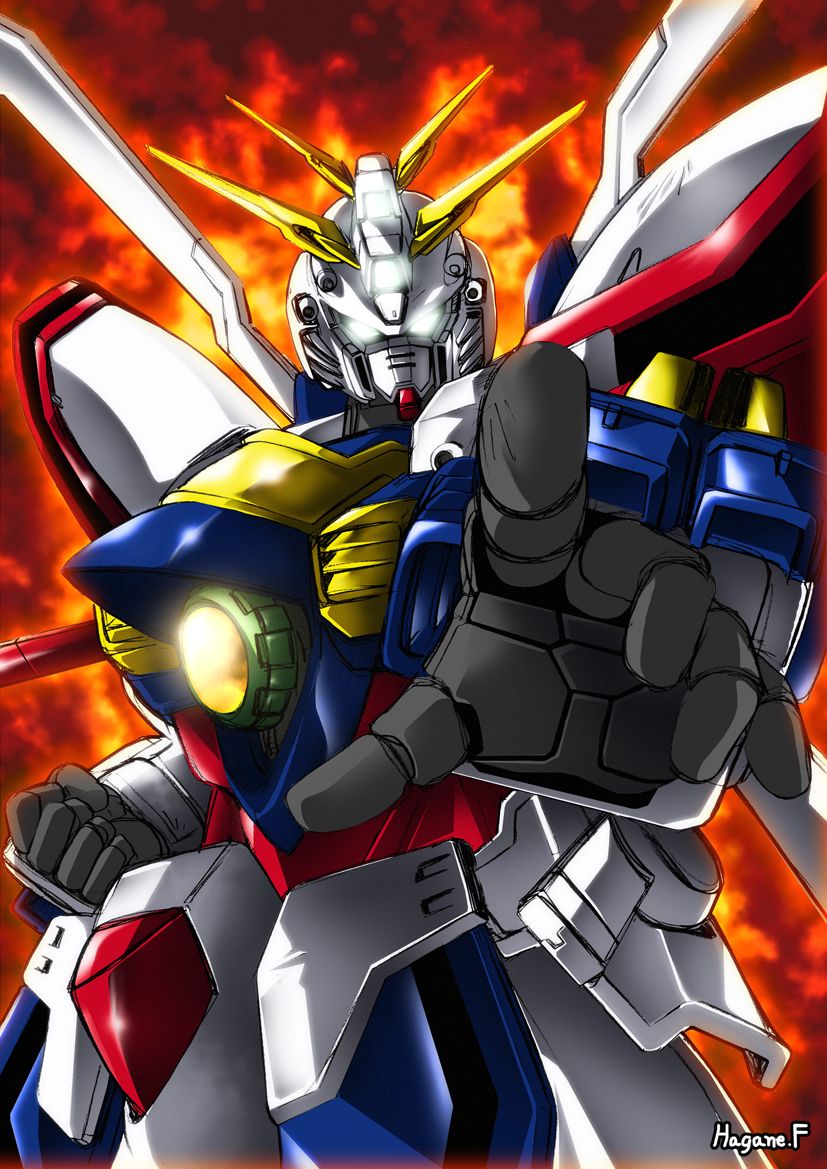 827x1169 GOD GUNDAM. mike's collection